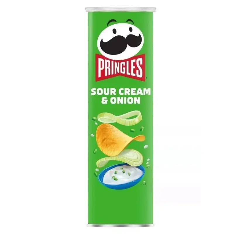 Чипсы "Pringles" сметана и лук 130гр