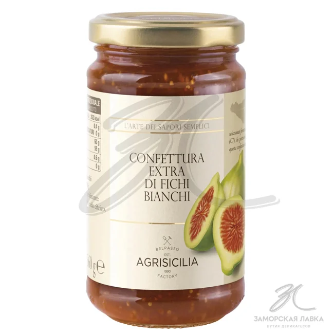 Джем "Agrisicilia" из сицилийского белого инжира 360 гр Италия