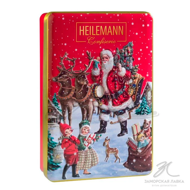 Конфеты "Heilemann" Ассорти в рождественской подарочной банке 125 гр Германия