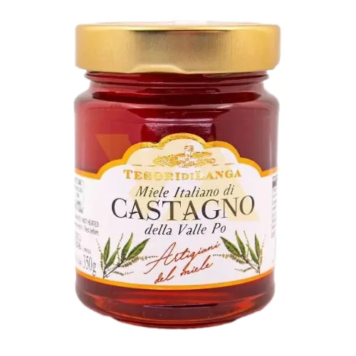 Мёд "Apicoltura Brezzo" каштановый 350гр Италия