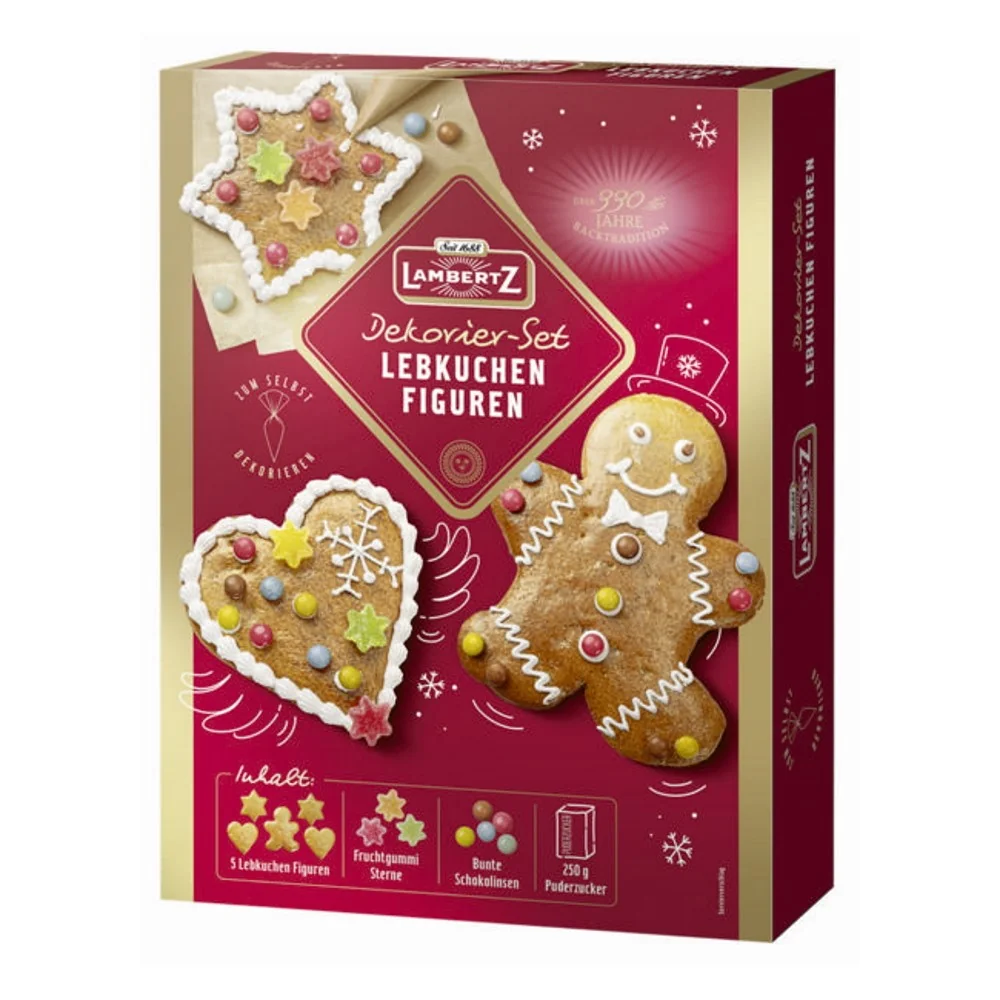 Пряники "Lambertz" фигурные 480гр 
