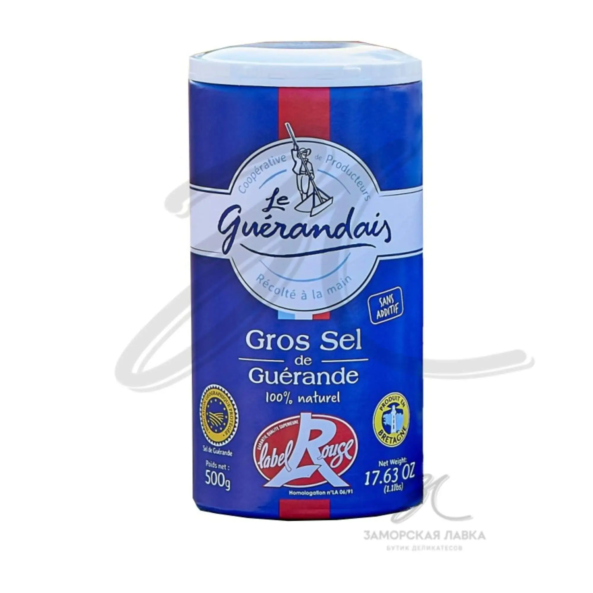 Соль "Le Guérandais" морская крупная 500 гр