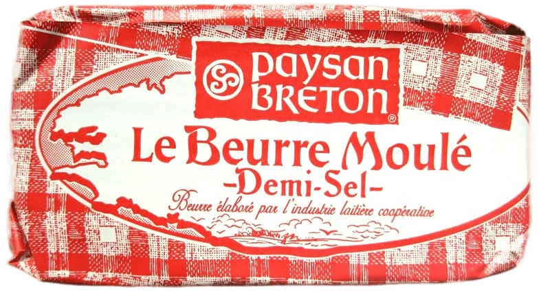 Масло "Paysan Breton" сливочное слабосоленое 80% 250гр