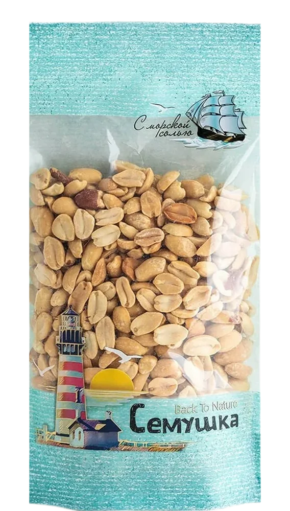 Арахис жареный соленый "Семушка" 150 гр Аргентина