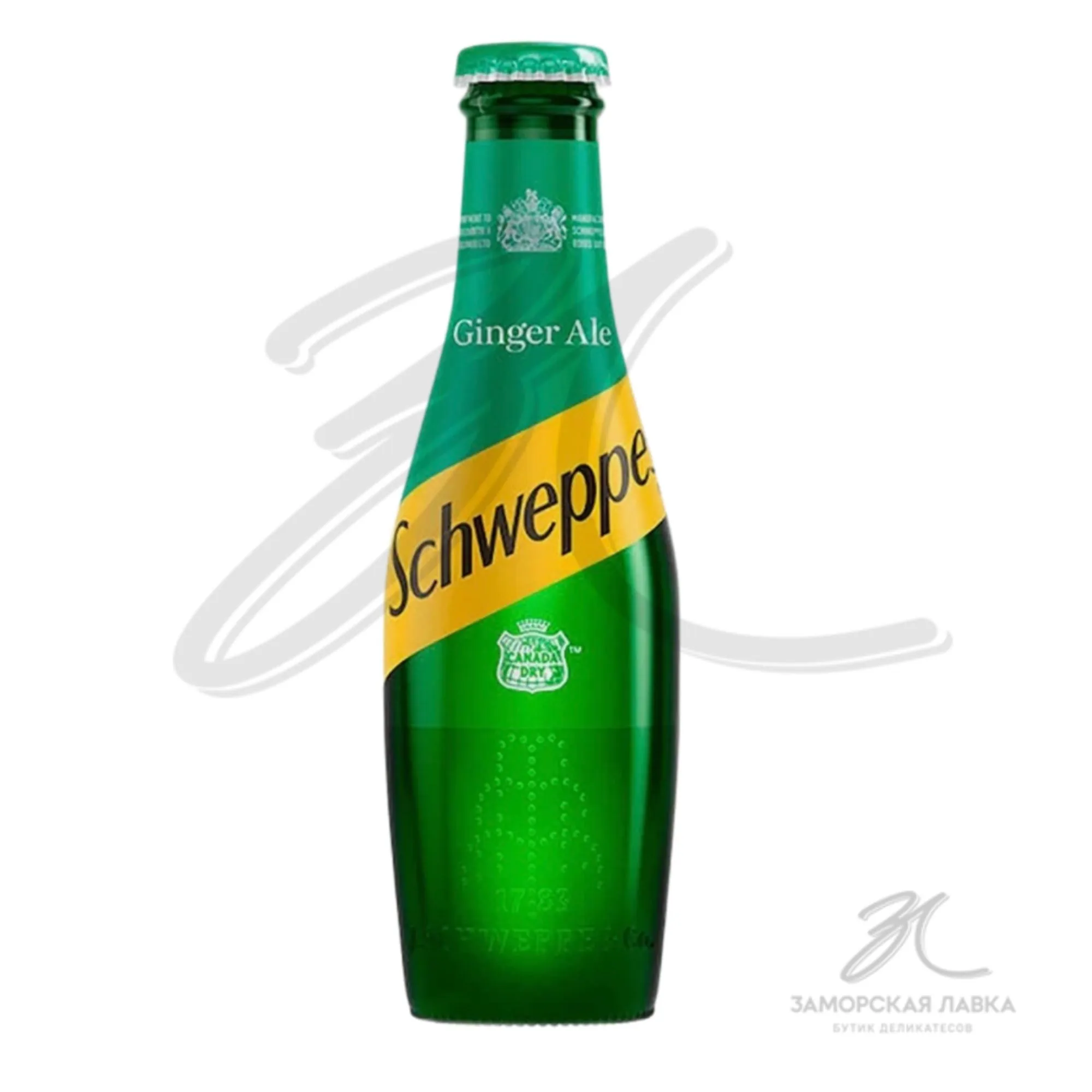 Напиток "Schweppes" Ginger Ale безалкогольный газ ст/б 200 мл 