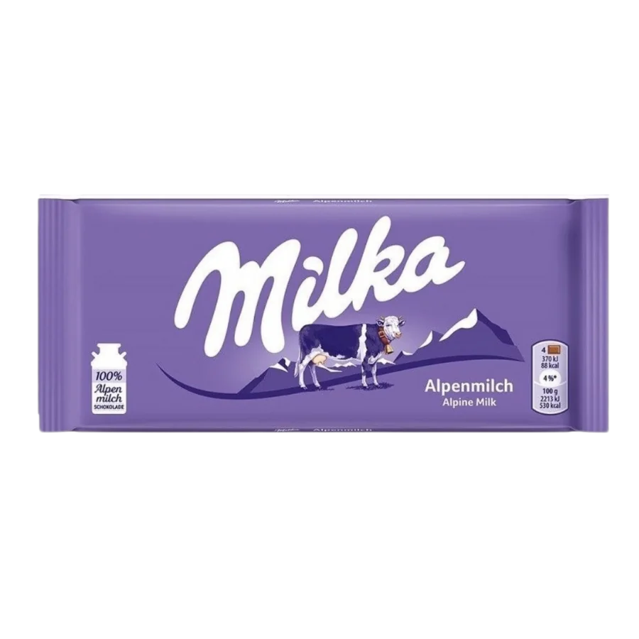 Шоколад "Milka" Alpine Milk 100гр 