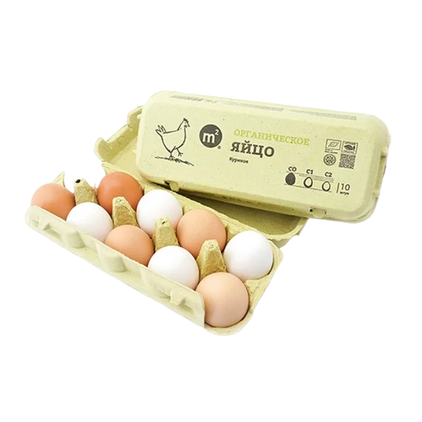 Яйцо куриное «Ферма М2» Органическое С1 10шт