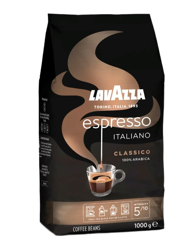 Кофе "Lavazza" Espresso в зернах 1кг Италия