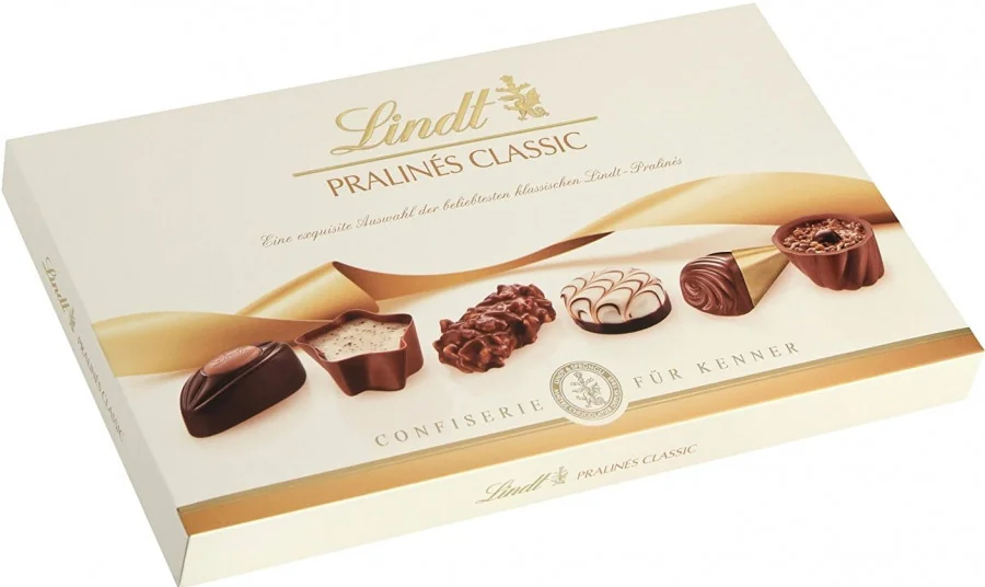 Конфеты "Lindt" Pralines noirs 200гр 