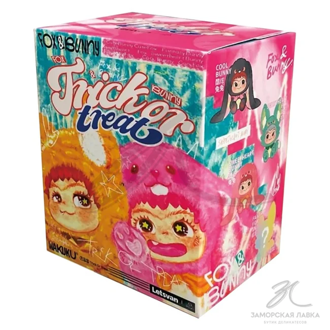 Игрушка WAKUKU Fox&Bunny