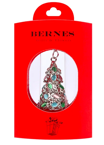 Брелок "Bernes" Елочка Silver