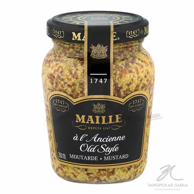 Горчица "Maille" традиционная ст/б 200 мл Франция