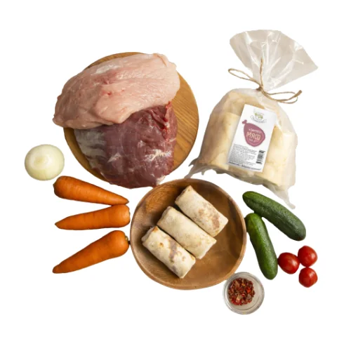 Блинчики "Домашний пельмень"Мясо 500гр Россия