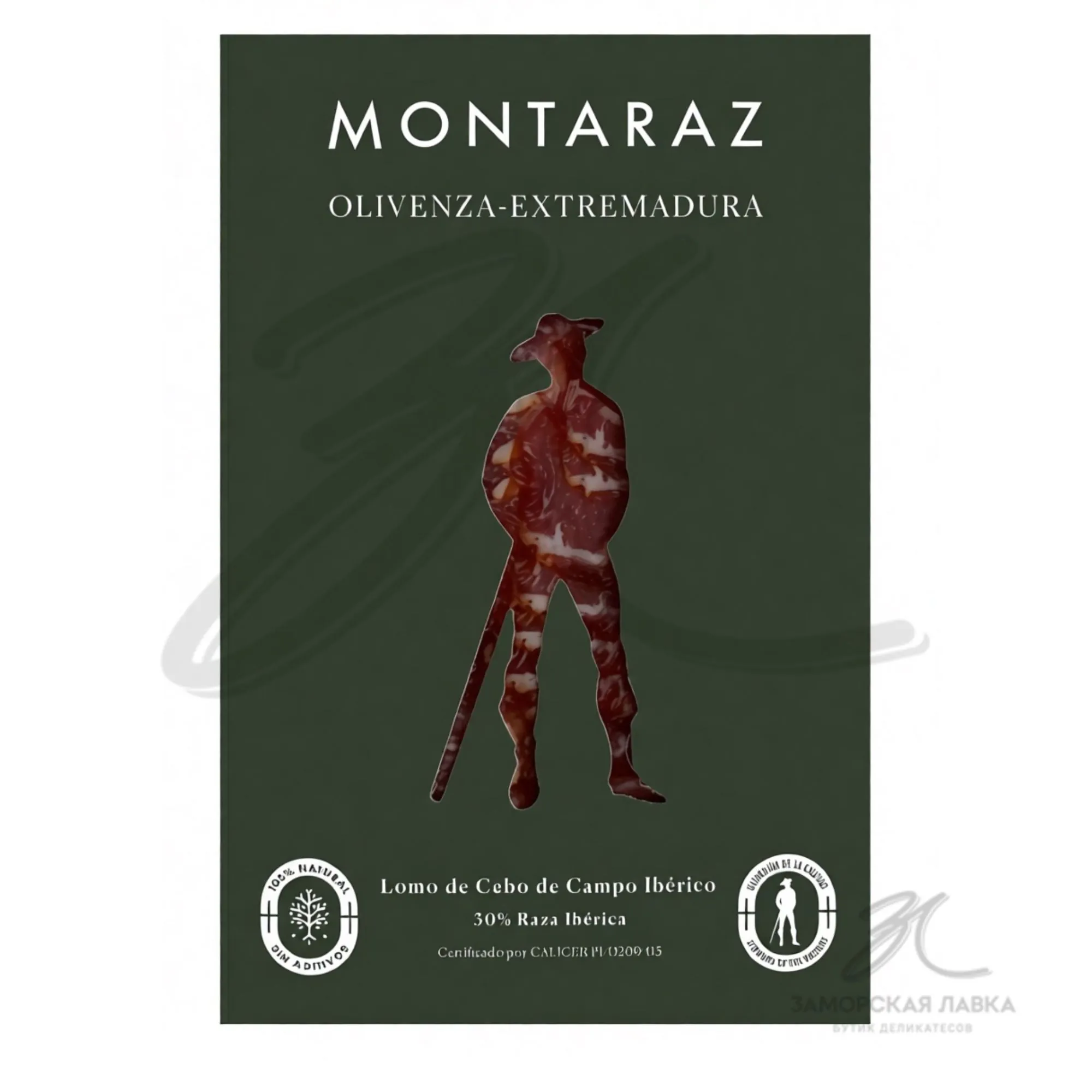 Ломо "Montaraz" 50% Иберико Себо Де Кампо с/в 100гр