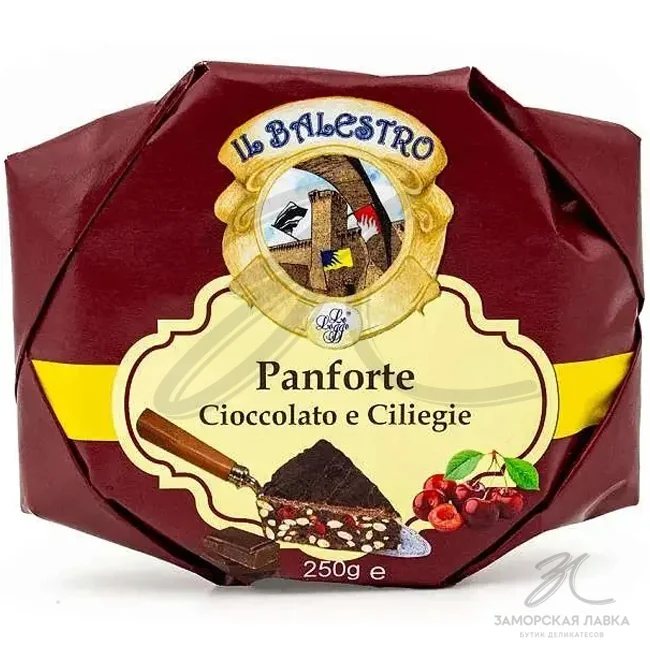Панфорте "IL Balestro" с шоколадом и черешней 250гр Италия