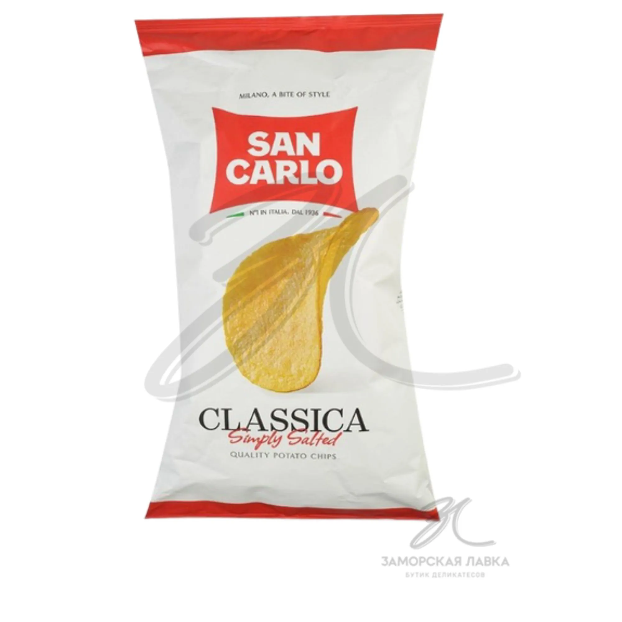 Чипсы "San Carlo" классические 180 гр Италия
