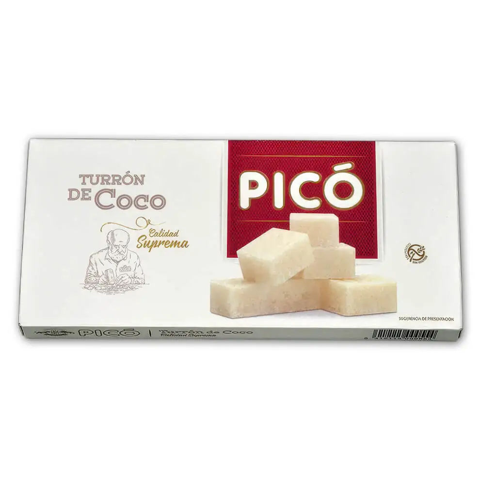 Туррон "Picó" мягкий из кокоса 200гр Испания