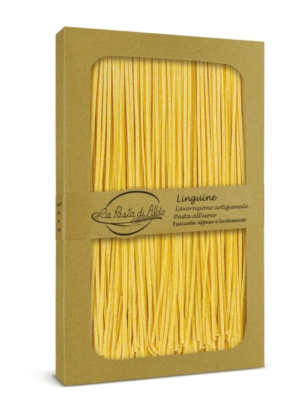 Мак. изд. яичные "La Pasta di Aldo" Лингвини 250 гр Италия