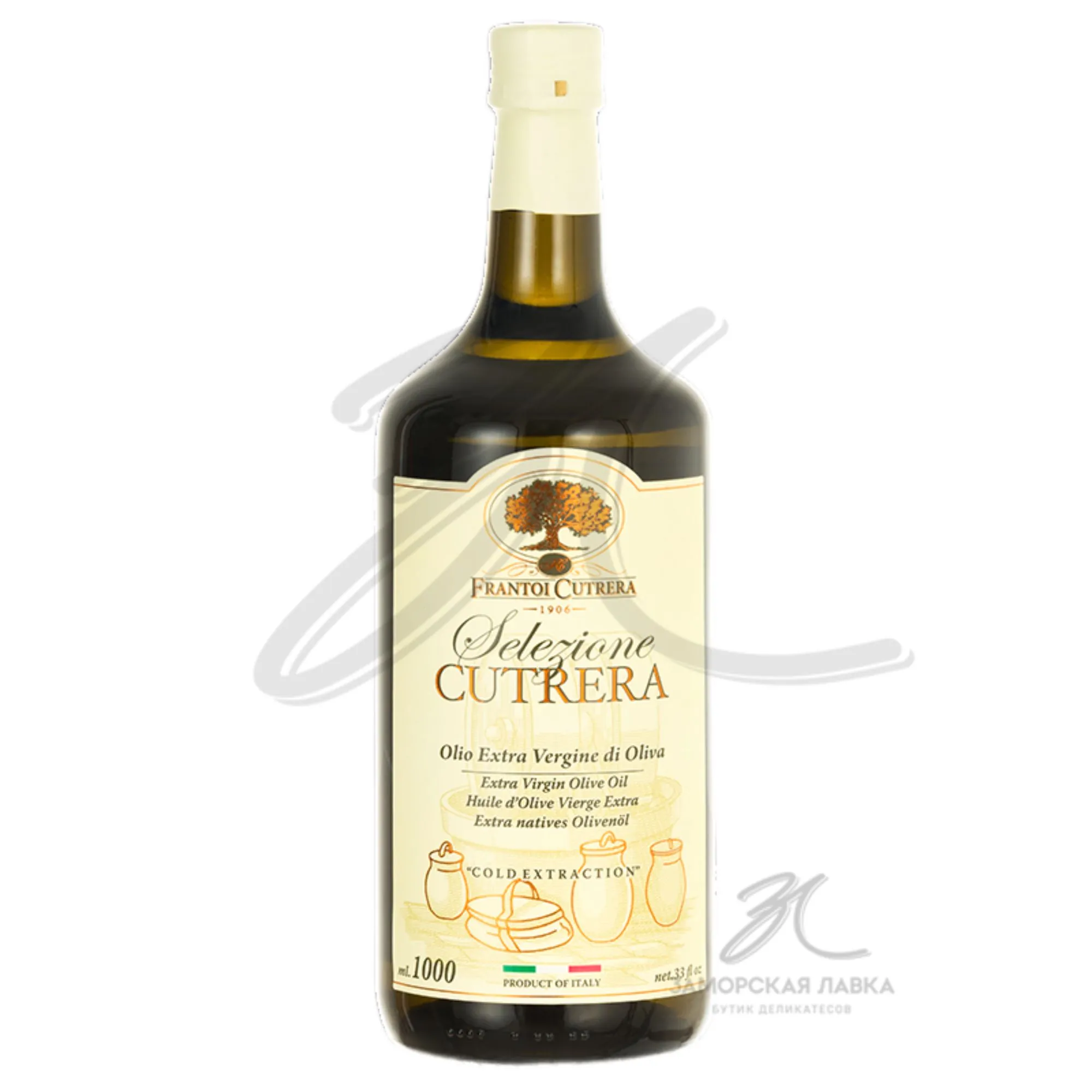 Масло оливковое E.V. "Frantoi Cutrera" Selezione 1000мл Италия
