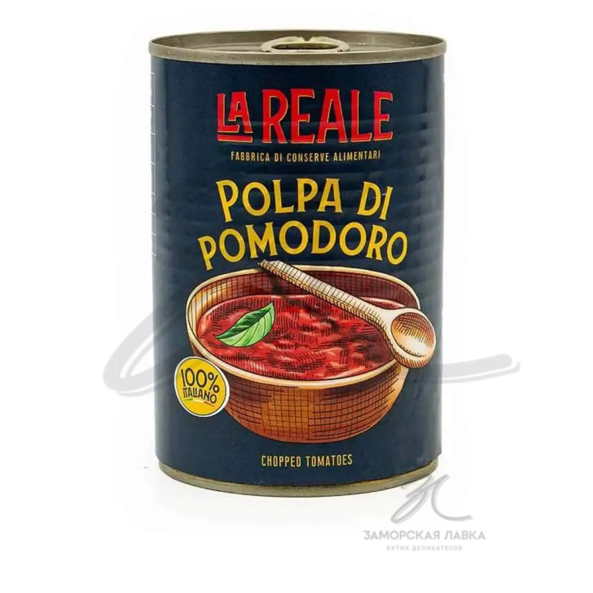Томаты "La Reale" резаные ж/б 400 гр Италия