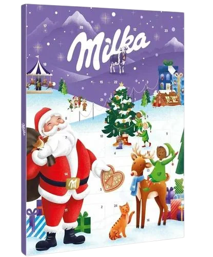 Набор "Milka" Календарь 90 гр
