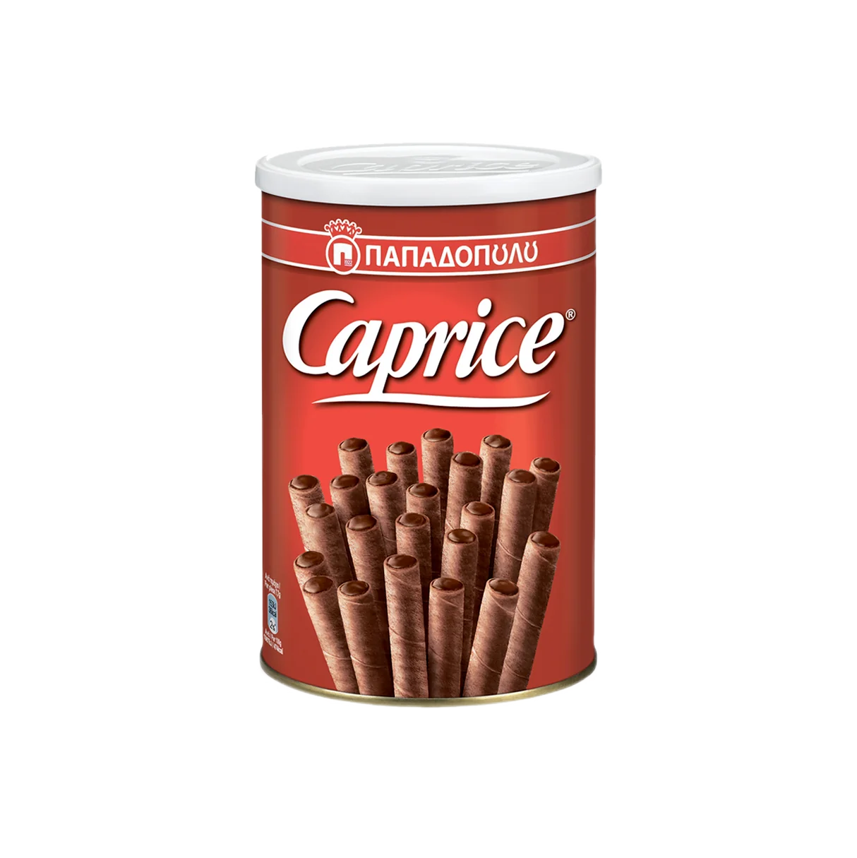 Вафли "CAPRICE" с фундуком и шок. кремом 250гр Греция