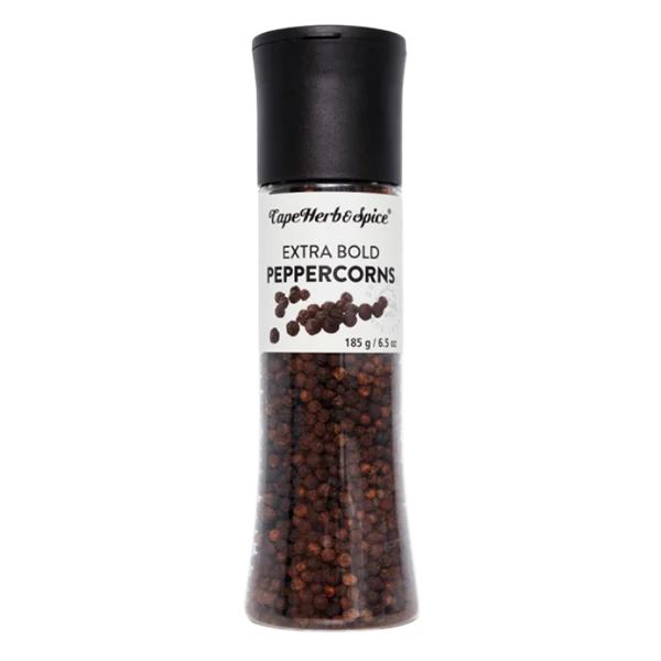Перец "Cape Herb & Spice" черный горошек 185гр