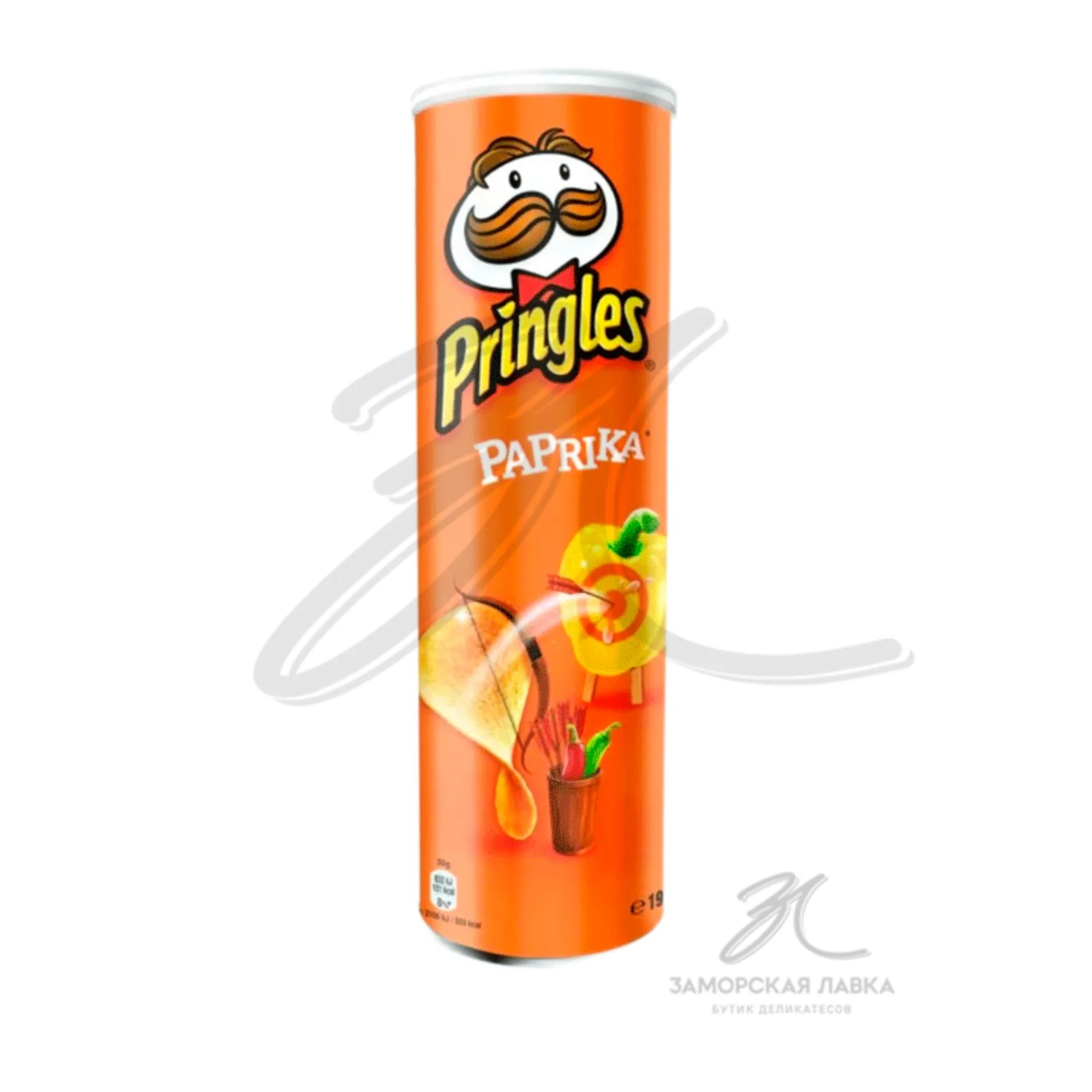 Чипсы "Pringles" паприка 165 гр Великобритания