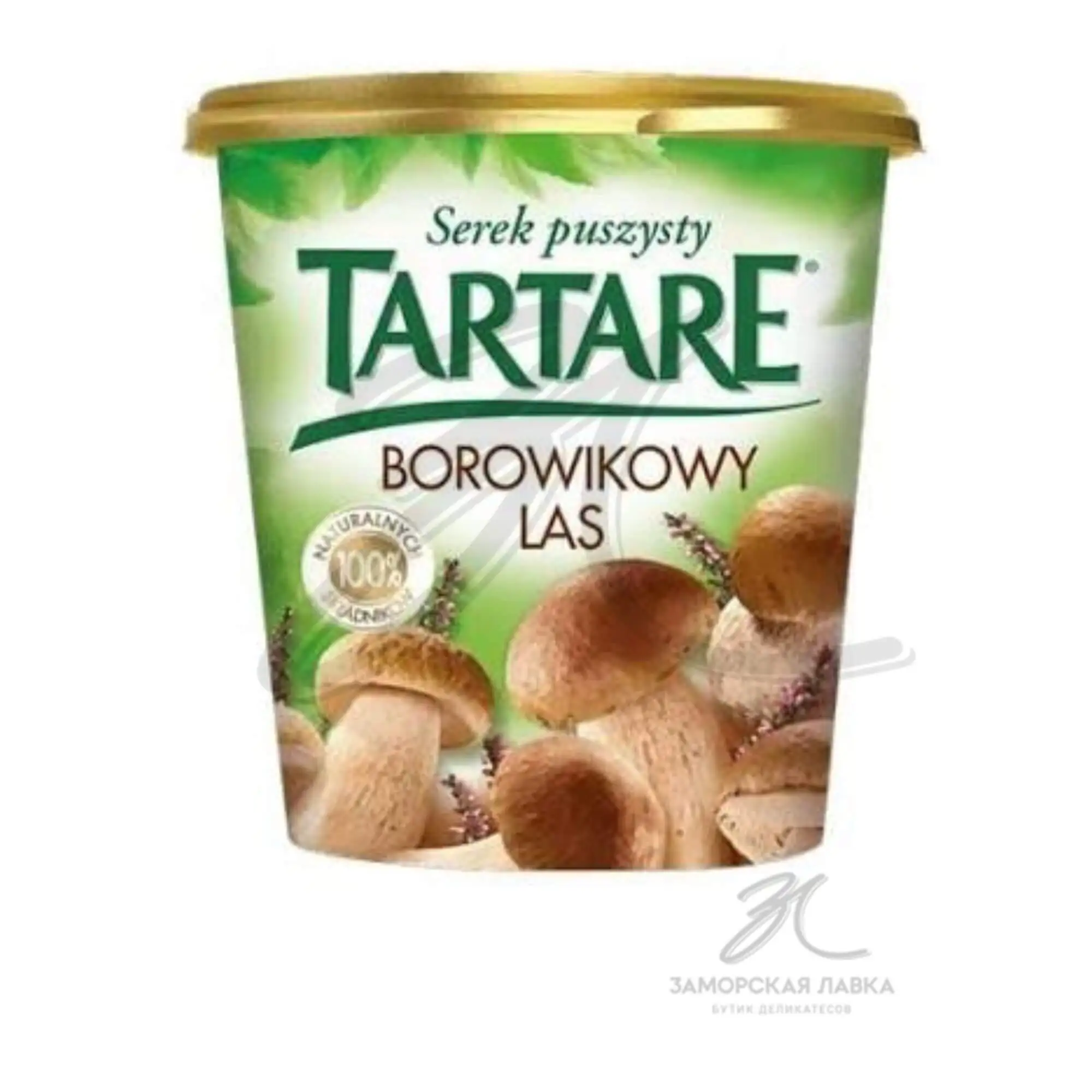 Сыр творожный Tartare с белыми грибами 60% 140гр