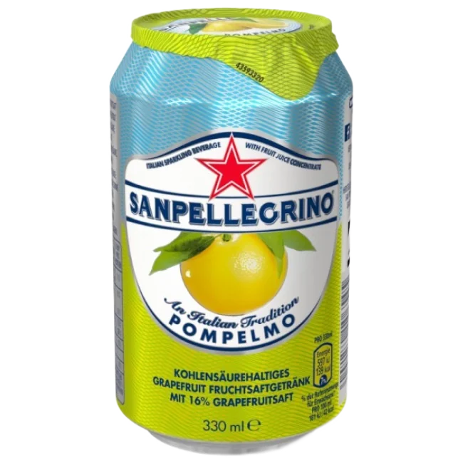 Напиток газ. "Sanpellegrino" грейпфрут 330 мл Италия