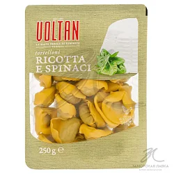Тортеллони "Voltan" с сыром Рикотта и шпинатом 250гр Италия