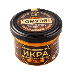 Икра омуля "Деликатесы севера" с/с 100гр
