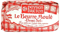Масло "Paysan Breton" сливочное слабосоленое 80% 250гр