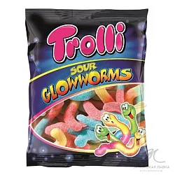Мармелад "Trolli" кислые червячки 150гр Германия