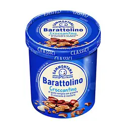 Мороженое "Sammontana" Кроккантино Бараттолино 0.5кг Италия