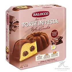 Торт "Balocco" с шоколадным кремом 400гр Италия