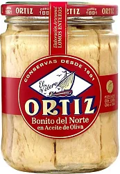 Тунец "Ortiz" филе в оливковом масле ст/б 220гр