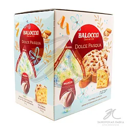 Набор "Balocco" Коломба и яйцо шоколадное с сюрпризом Италия