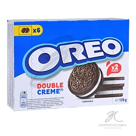 Печенье "Oreo" с двойной ванильной начинкой 170 гр 