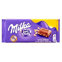 Шоколад "Milka" Crispy Rice 100г Швейцария