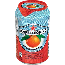 Напиток газ. "Sanpellegrino" красный апельсин 330мл Италия