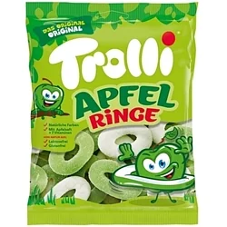Мармелад "Trolli" Яблочные колечки 150гр Германия