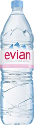 Мин. вода "Evian" 1,5л Франция