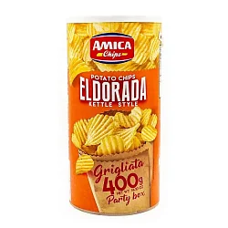 Чипсы "Amica" картофельные рифленые 400гр Италия