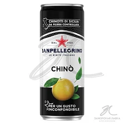 Напиток газ. "Sanpellegrino" Chino апельсин 330 мл Италия