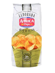 Чипсы "Amica" с оливковым маслом 130гр Италия