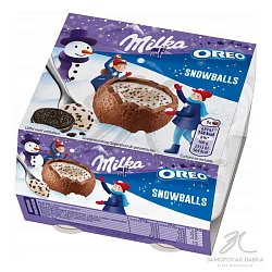 Шоколадные шарики "Milka" Snowballs Oreo 112 гр Шоколадные шарики "Milka" Snowballs Oreo 112 гр