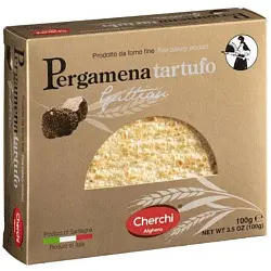 Хлебцы "Cherchi " Пергамена с трюфелем 100 гр Италия