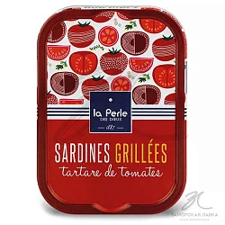 Сардины "La Perle" гриль с томатным тартаром 115 гр Сардины "La Perle" гриль с томатным тартаром 115 гр