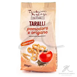 Таралли "Tentazioni Pugliesi" с томатами и орегано 250гр Италия